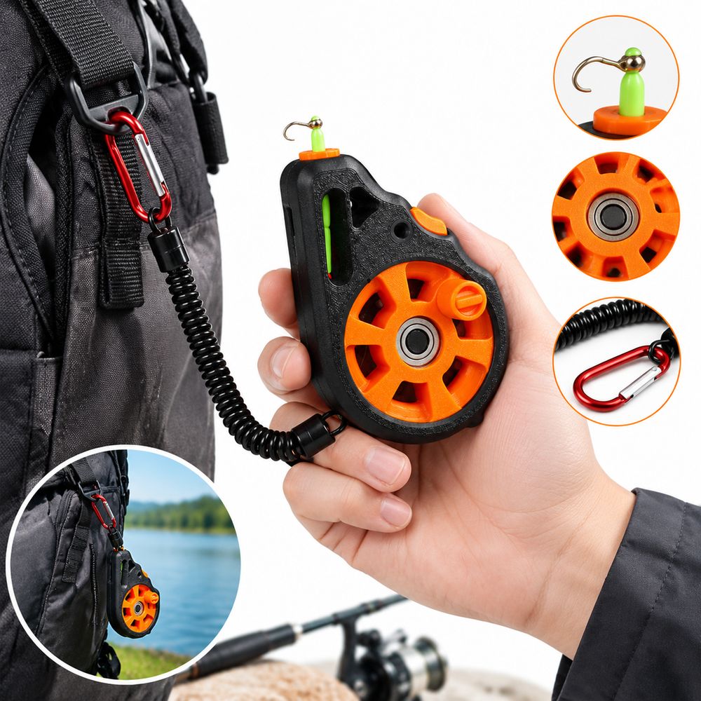 Fly Reel - Hand Line Reel Pocket Fishing Reel