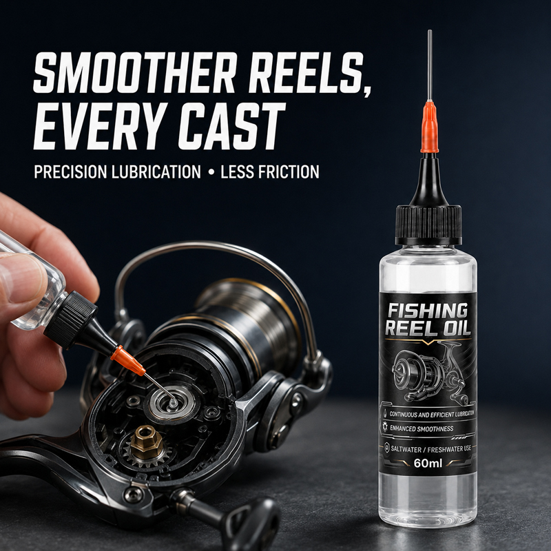 Fishing Reel Oil Lubricant Liq - огляд і ціна Reel Grease