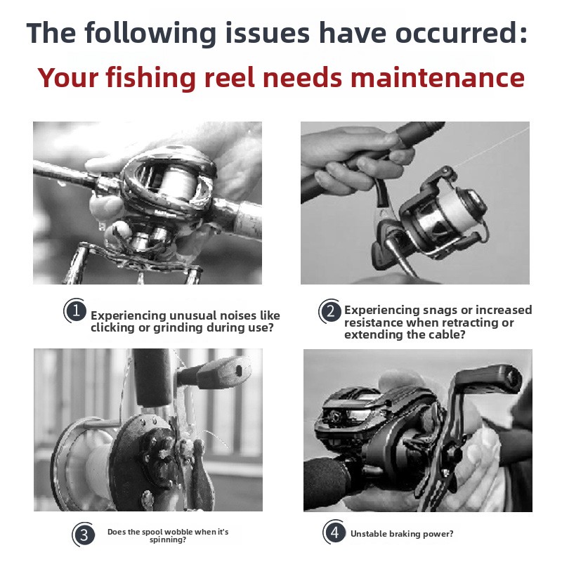 Fishing Reel Maintenance Wrenc - огляд і ціна Reel Grease