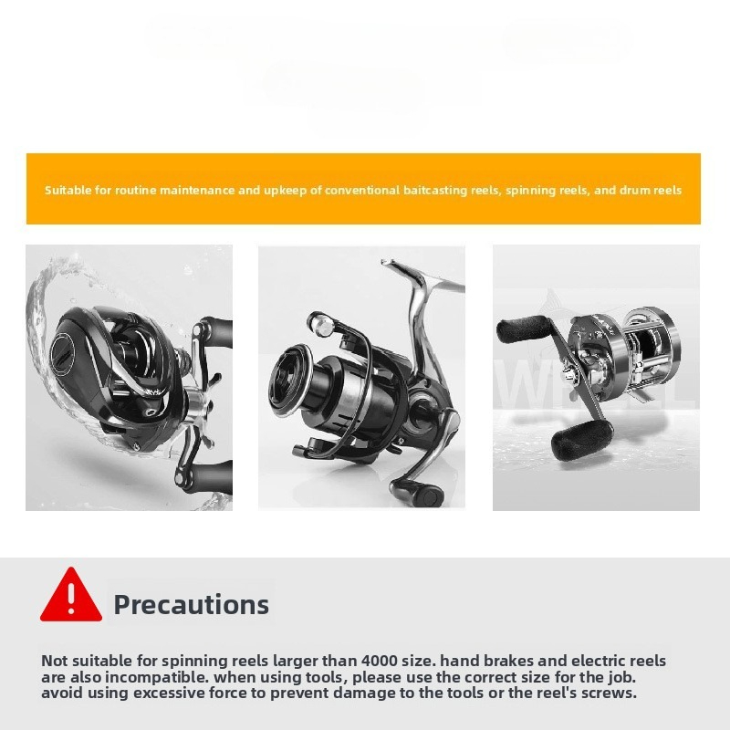 Fishing Reel Maintenance Wrenc - огляд і ціна Reel Grease
