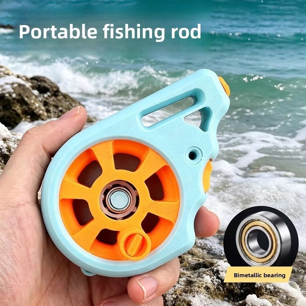 Hand Line Reel Pocket Fishing  - огляд і ціна Fly Reel