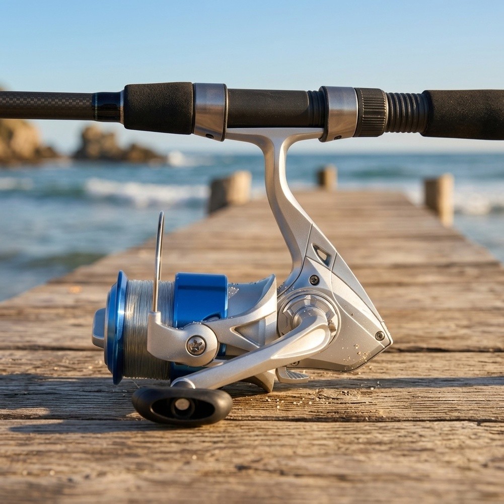 QS1000-7000 Spooling Reel with - огляд і ціна Fly Reel